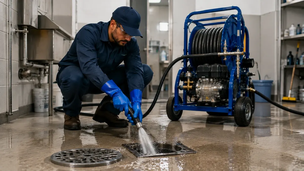 Floor Drain Hydro Jet Cleaning in Pauma Valley