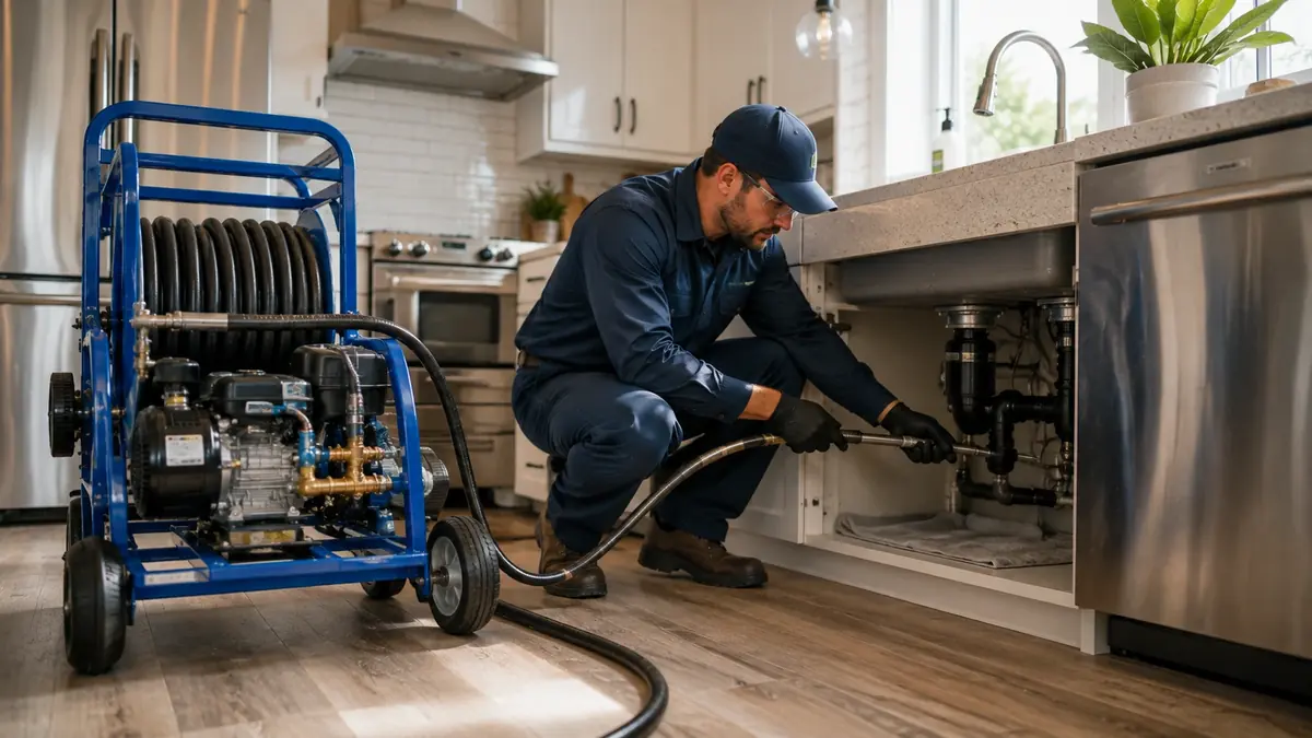 Kitchen Drain Hydro Jetting in Pauma Valley
