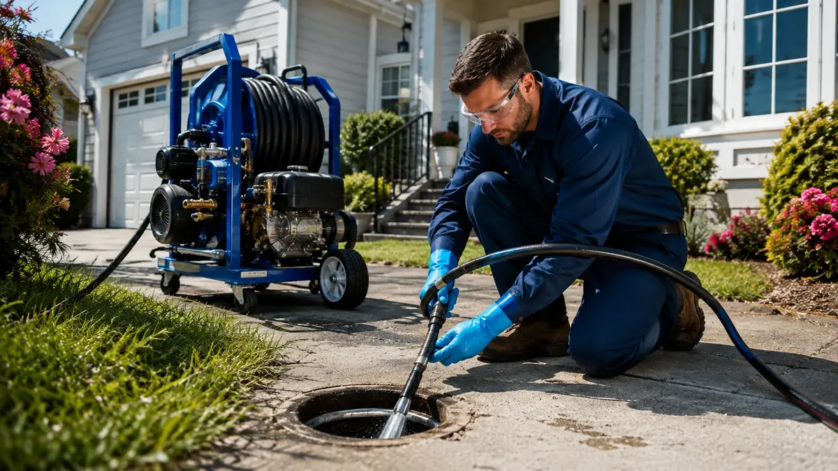 Residential Hydro Jet Drain Cleaning in Pauma Valley