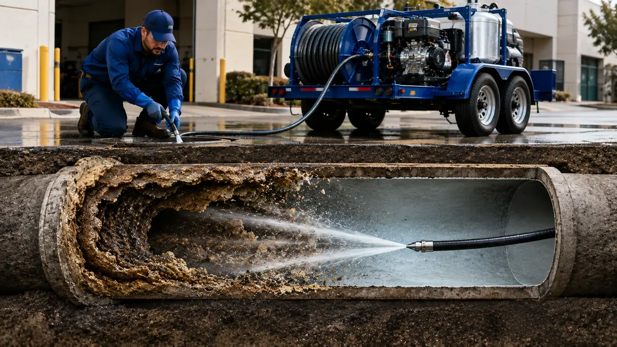 Sewer Pipe Descaling in Pauma Valley